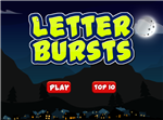 Letter Bursts Typing